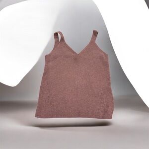 Old Navy Women's Knit Tank Top in Mauve
